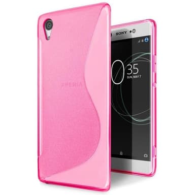 S-Line Silicone Cover til Sony Xperia L1 (G3311)  - lyserød