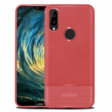 Rugged Armor cover til Huawei P20 Lite (ANE-LX1)  - rød