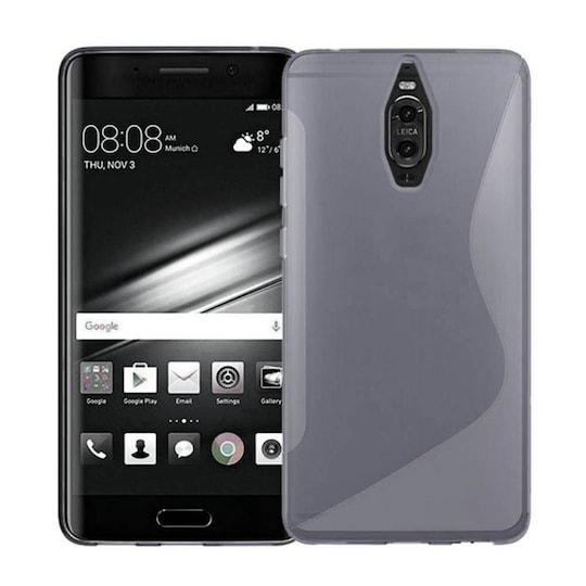 S-Line Silicone Cover til Huawei Mate 9 Pro (LON-L29)  - Grå