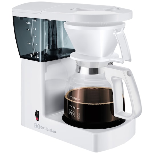 Melitta Excellent 4.0 kaffemaskine 21520 (hvid)