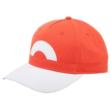 Pokémon - Ash Ketchum baseball cap (orange, hvid)