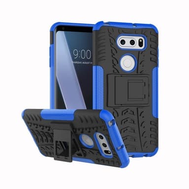 Stødfast Cover med stativ LG V30 (H930)  - blå