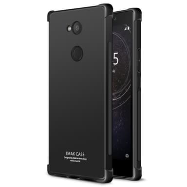 IMAK Shockproof silikone cover til Sony Xperia L2 (H3311) - sort