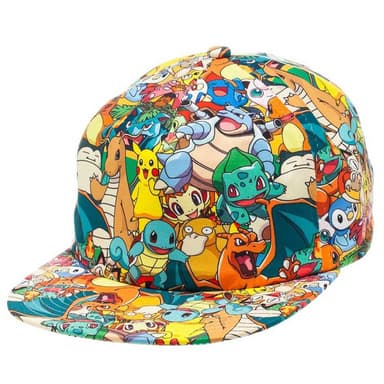Pokémon - karakterer snapback cap