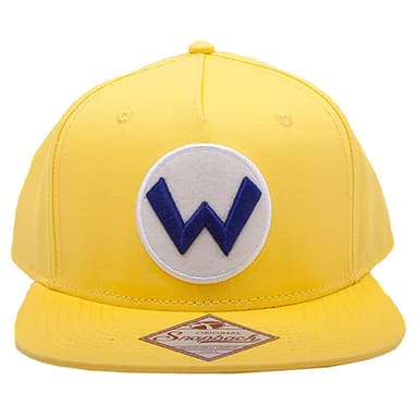 Nintendo Wario logo snapback cap (gul)