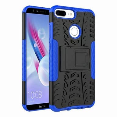 Stødfast Cover med stativ Huawei Honor 9 Lite (LLD-TL10)  - blå