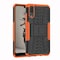 Stødfast Cover med stativ Huawei P20 (EML-L29)  - appelsin