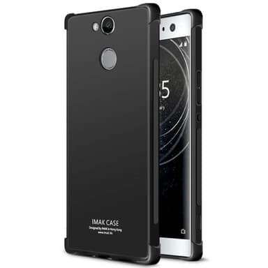 IMAK Shockproof silikone cover til Sony Xperia XA2 (H4113) - sort