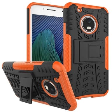Stødfast Cover med stativ Motorola Moto G5 Plus (XT1683)  - appelsin