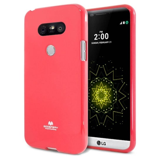 Mercury Jelly cover LG G5 (H850)  - lyserød