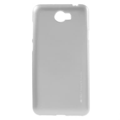 Mercury i Jelly Metal cover til Huawei Y5 II, Y6 II Compact  - sølv