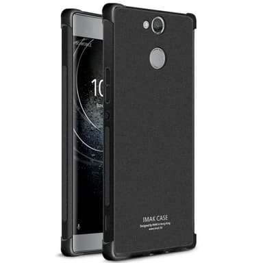 IMAK Shockproof silikone cover til Sony Xperia XA2 (H4113) - Matt Bla