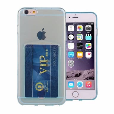 Silikone cover med slot Apple iPhone 5, 5S, 5SE  - blå
