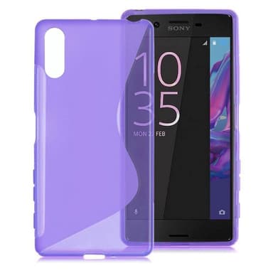S-Line Silicone Cover til Sony Xperia XZ / XZs (F8331)  - lilla
