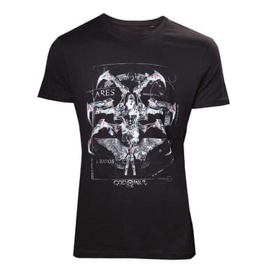 T-shirt God of War - Prince of Chaos - sort (M)