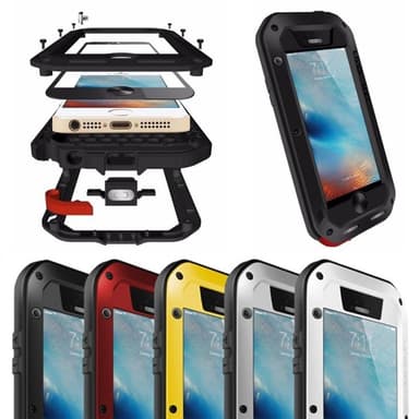 LOVE MEI Powerful Apple iPhone 5, 5S, 5SE  - hvid