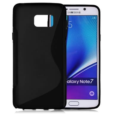 S-Line Silicone Cover til Samsung Galaxy Note 7 (SM-N930F)  - sort