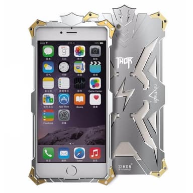 Simon Thor metal cover til Apple iPhone 7 Plus / 8 Plus  - sølv
