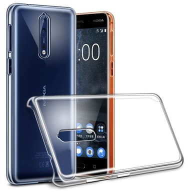 Clear Hard Case Nokia 8 (TA-1004)