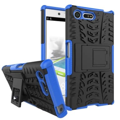 Stødfast Cover med stativ Sony Xperia X Compact (F5321)  - blå