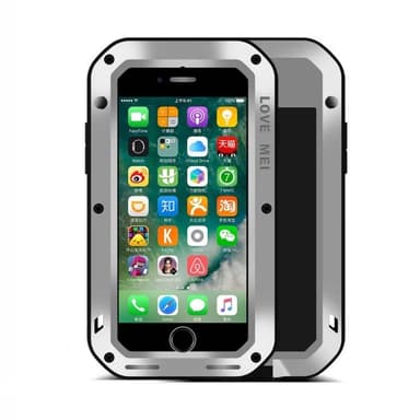 LOVE MEI Powerful Apple iPhone 7 / 8 / SE (4.7")  - sølv