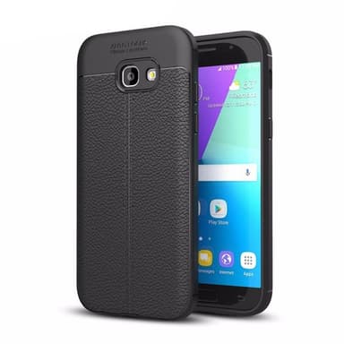 Lædermønstret silicone cover Samsung Galaxy A3 2017 (SM-A320F)  - so