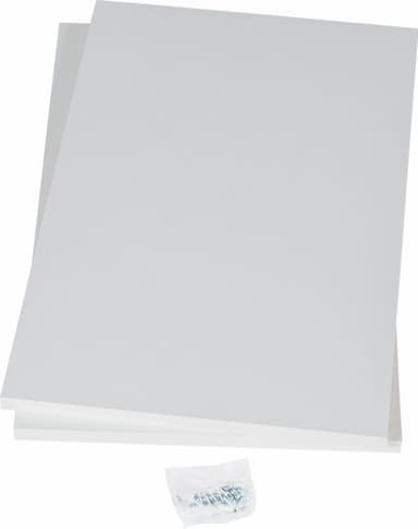 Epoq Click hjørnehylde 100x58 cm 2 dele (hvid)