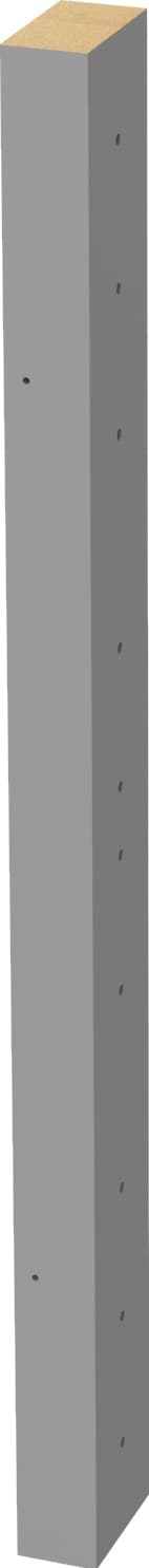 Epoq Standard forbindelsesbjælke 5x70 cm (graphite)