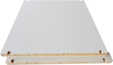 Epoq Click hjørnehylde 80x35 cm 3 dele (hvid)