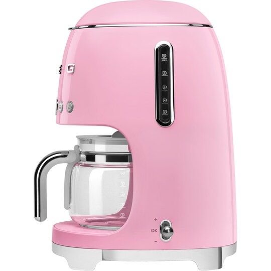 Smeg 50’s Style kaffemaskine DCF02PKEU (pink)