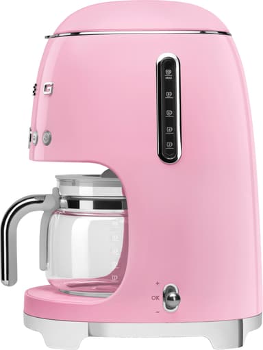 Smeg 50’s Style kaffemaskine DCF02PKEU (pink)