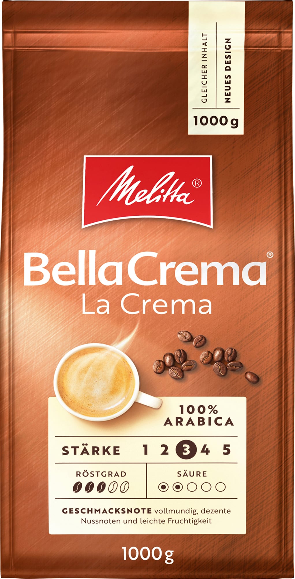 Melitta LaCrema kaffebønner thumbnail