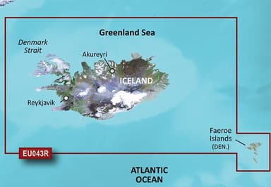 Garmin Iceland to Orkney Garmin microSD™/SD™ card: HXEU043R