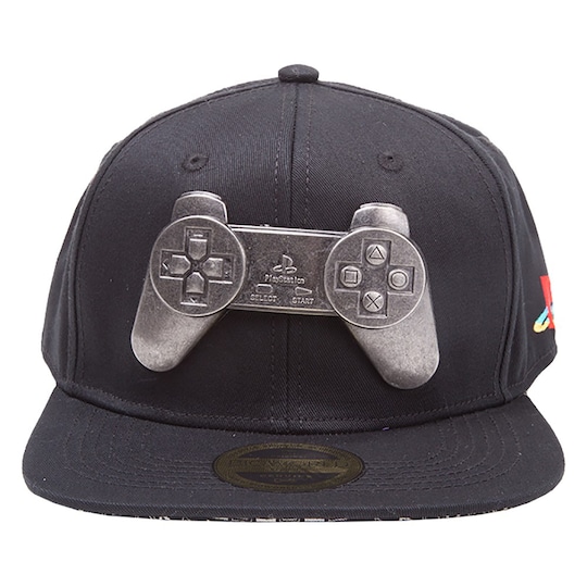 PlayStation - metal-controller snapback cap (sort)