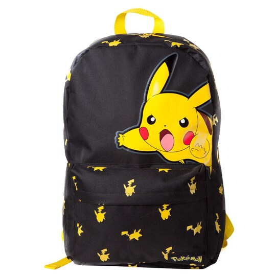 Pokemon stor Pikachu rygsæk (sort)