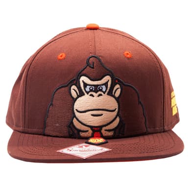 Nintendo Donkey Kong snapback cap (brun)