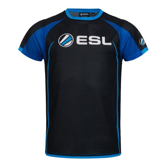 ESL Jersey t-shirt (XL) (blå)