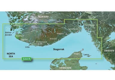 Garmin Oslo-Skagerak-Haugesund Garmin VEU041R - BlueChart g3 Vision mSD/SD
