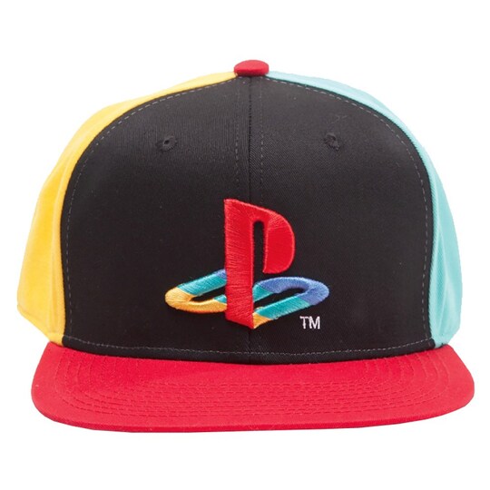 PlayStation - snapback cap, originalt logo (multicolor)