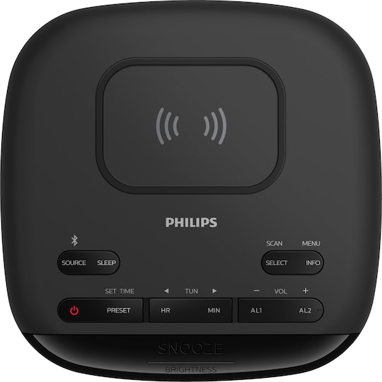 Philips vækkeur med radio TAR7705/10