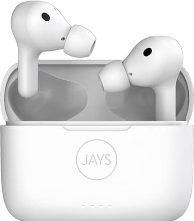 Jays t-Seven true wireless in-ear høretelefoner (hvid)