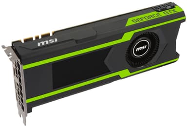 MSI GeForce GTX 1080 Ti Aero OC grafikkort (11 GB)