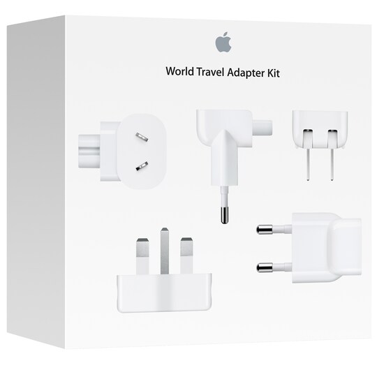 Apple rejseadapter - sæt til verdenen