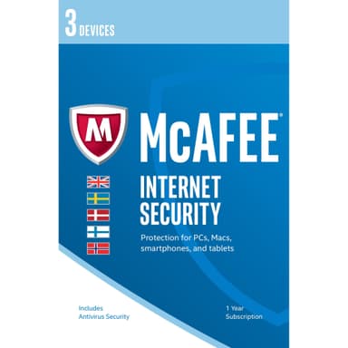 McAfee Internet Security 2017 - 3 enheder