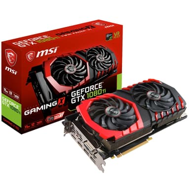 MSI GeForce GTX 1080 Ti Gaming X grafikkort (11 GB)