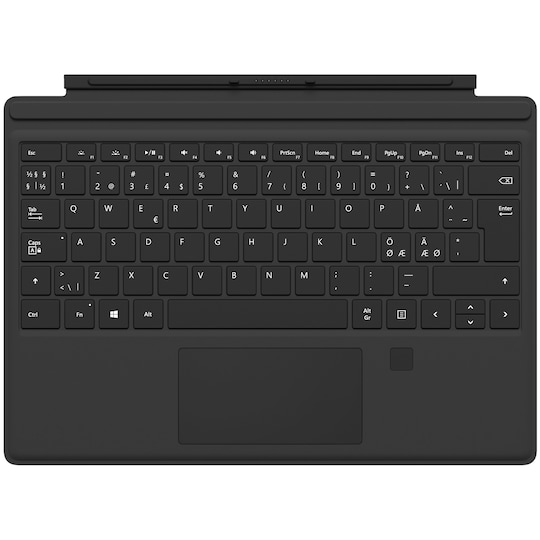 Surface Pro Type cover med fingeraftrykslæser