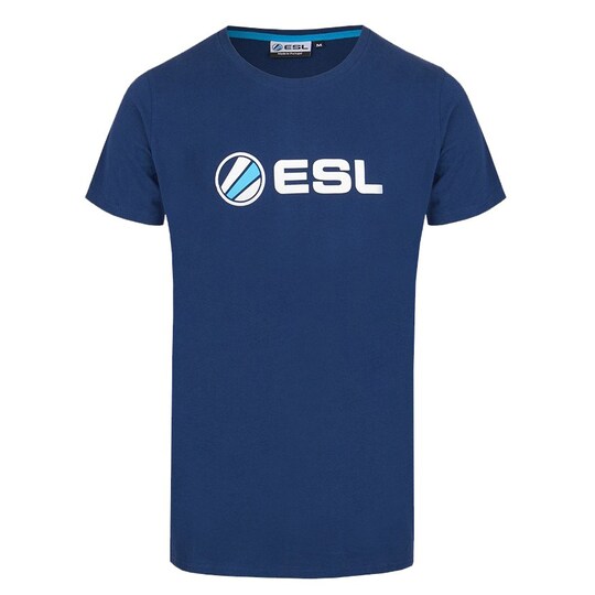 ESL basic t-shirt (S) (marine blå)