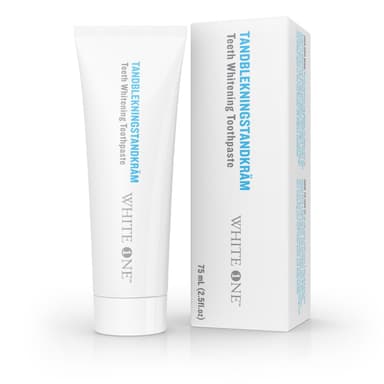 White One® Tandblegning tandpasta | Whitening toothpaste