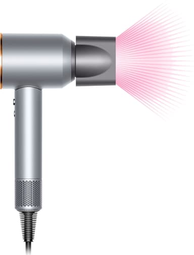 Dyson Supersonic hårtørrer gavesæt DYSSUPERGP (sølv/kobber)