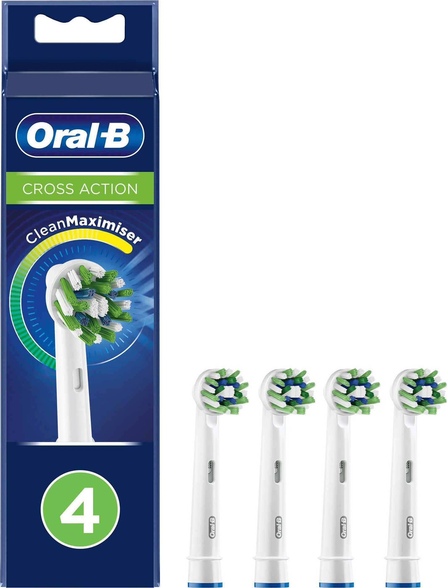 Oral-B Cross Action tandbørstehoveder 316848 thumbnail
